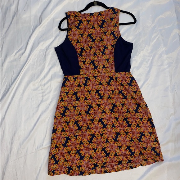 Multicolor Geometric Pattern Dress - Picture 3 of 3